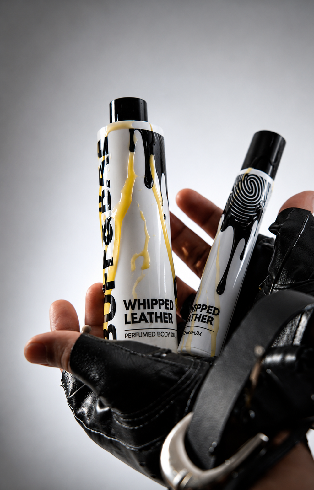 WHIPPED LEATHER BODY OIL SCENT STACK