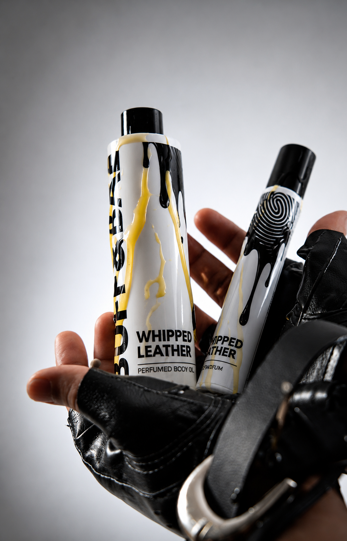 WHIPPED LEATHER BODY OIL SCENT STACK