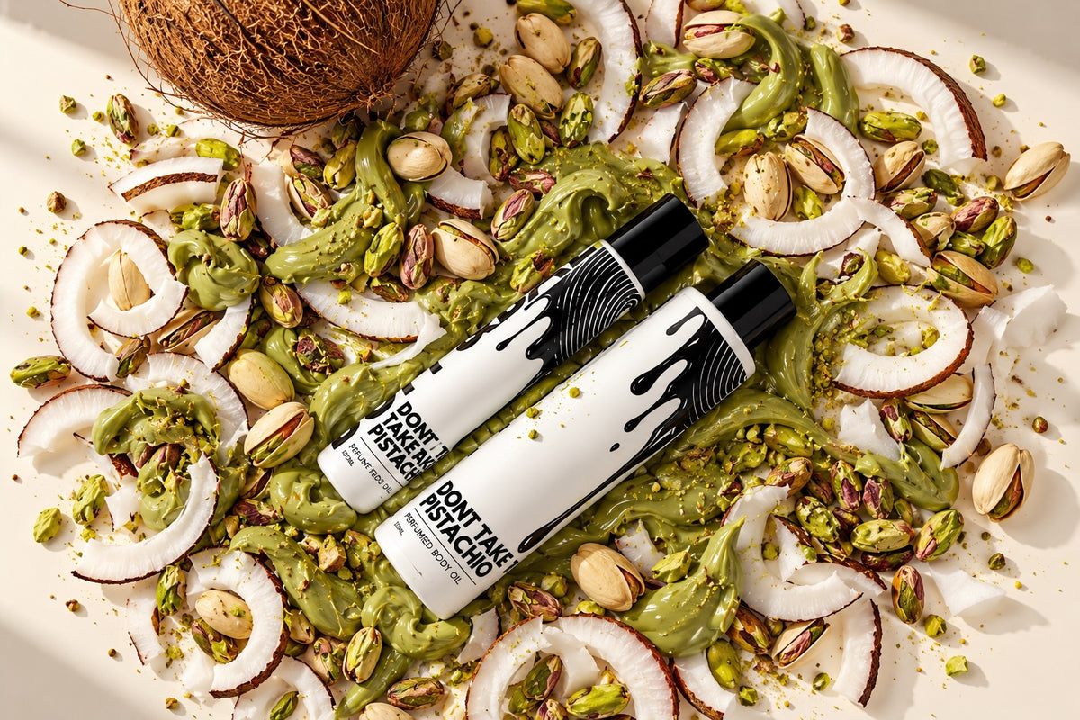 DON'T TAKE THE PISTACHIO BODY OIL SCENT STACK